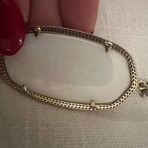 Kendra Scott Rayne Tassel Necklace - Mother of Pearl